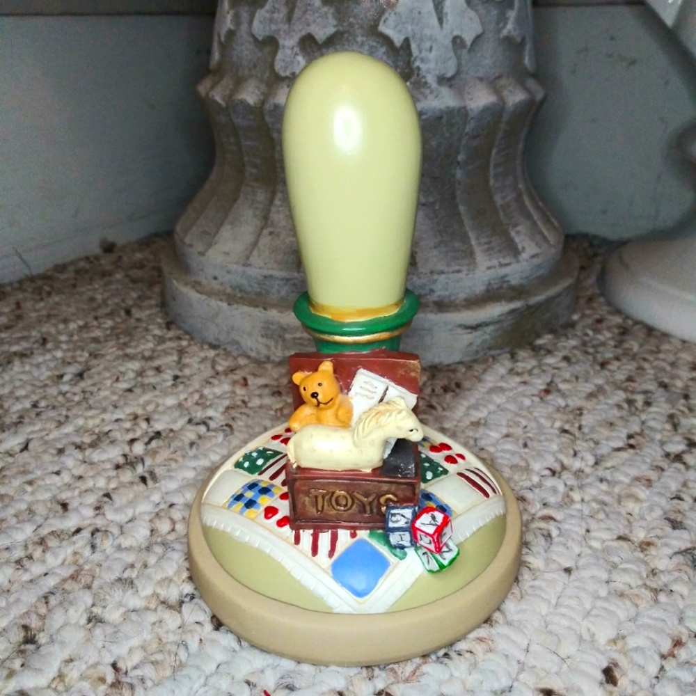 Vintage 90's Brown Bag Cookie Art Cookie Stamp Toy Chest No 20 Dated 1996 - Picture 5 of 5